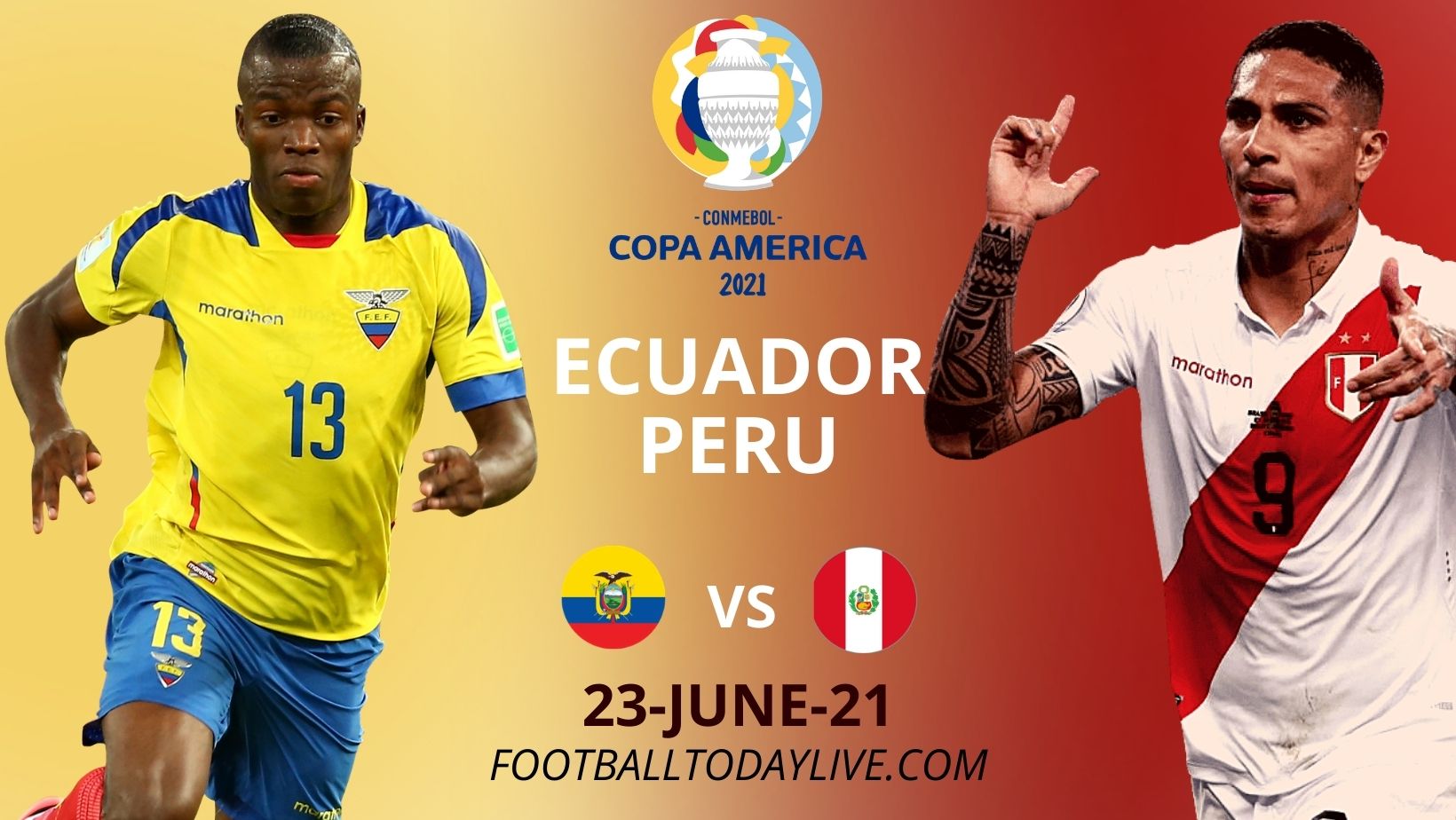 Ecuador vs Peru Live Stream 2021 | Copa America